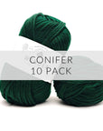 10 Pack Wander Acrylic Yarn Yarn FurlsCrochet Conifer