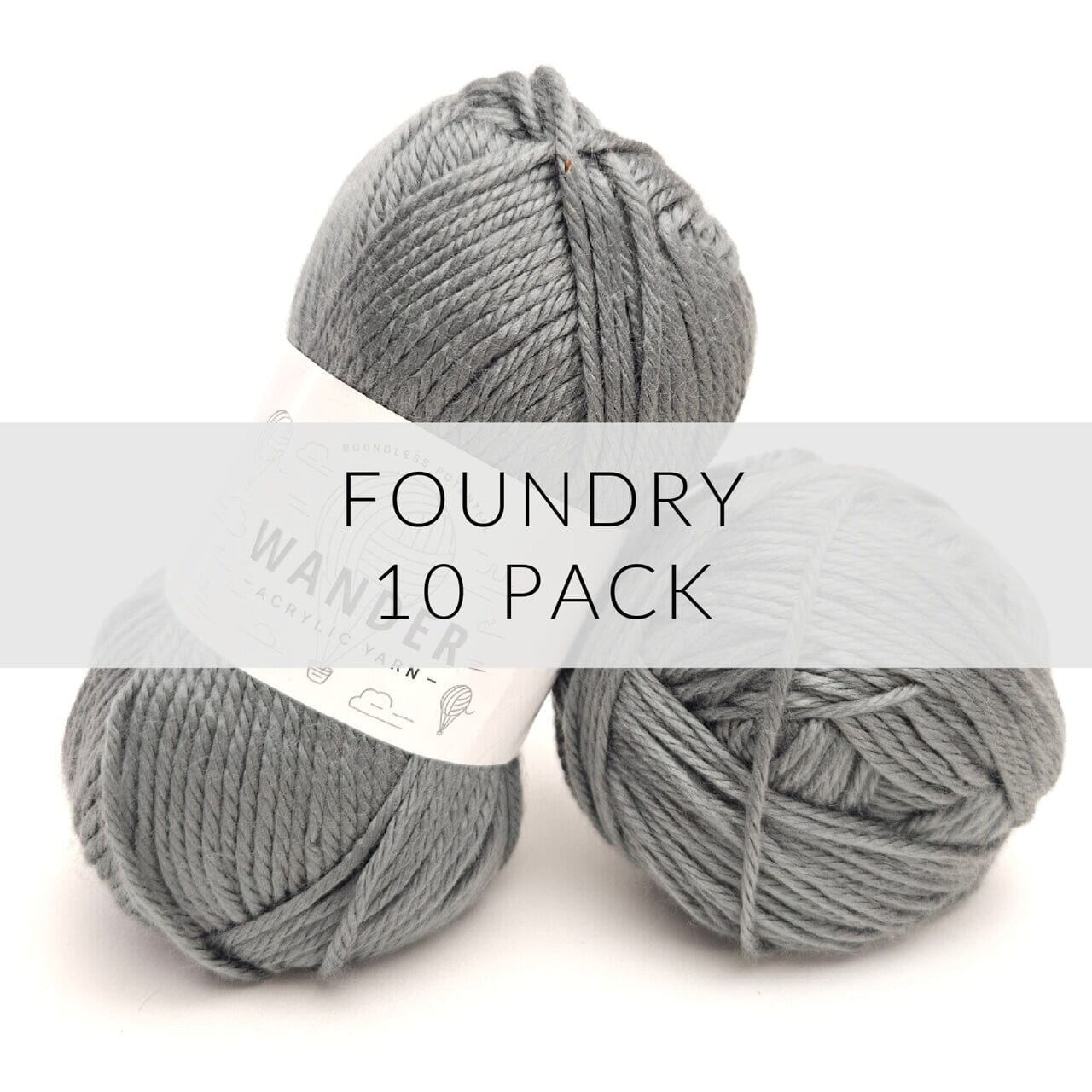 10 Pack Wander Acrylic Yarn Yarn FurlsCrochet Foundry
