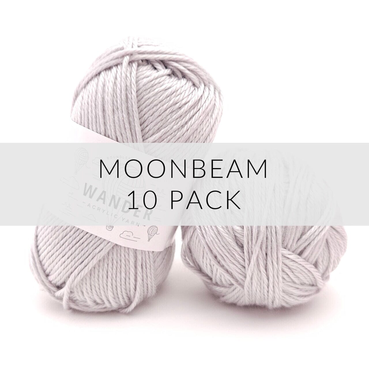 10 Pack Wander Acrylic Yarn Yarn FurlsCrochet Moonbeam