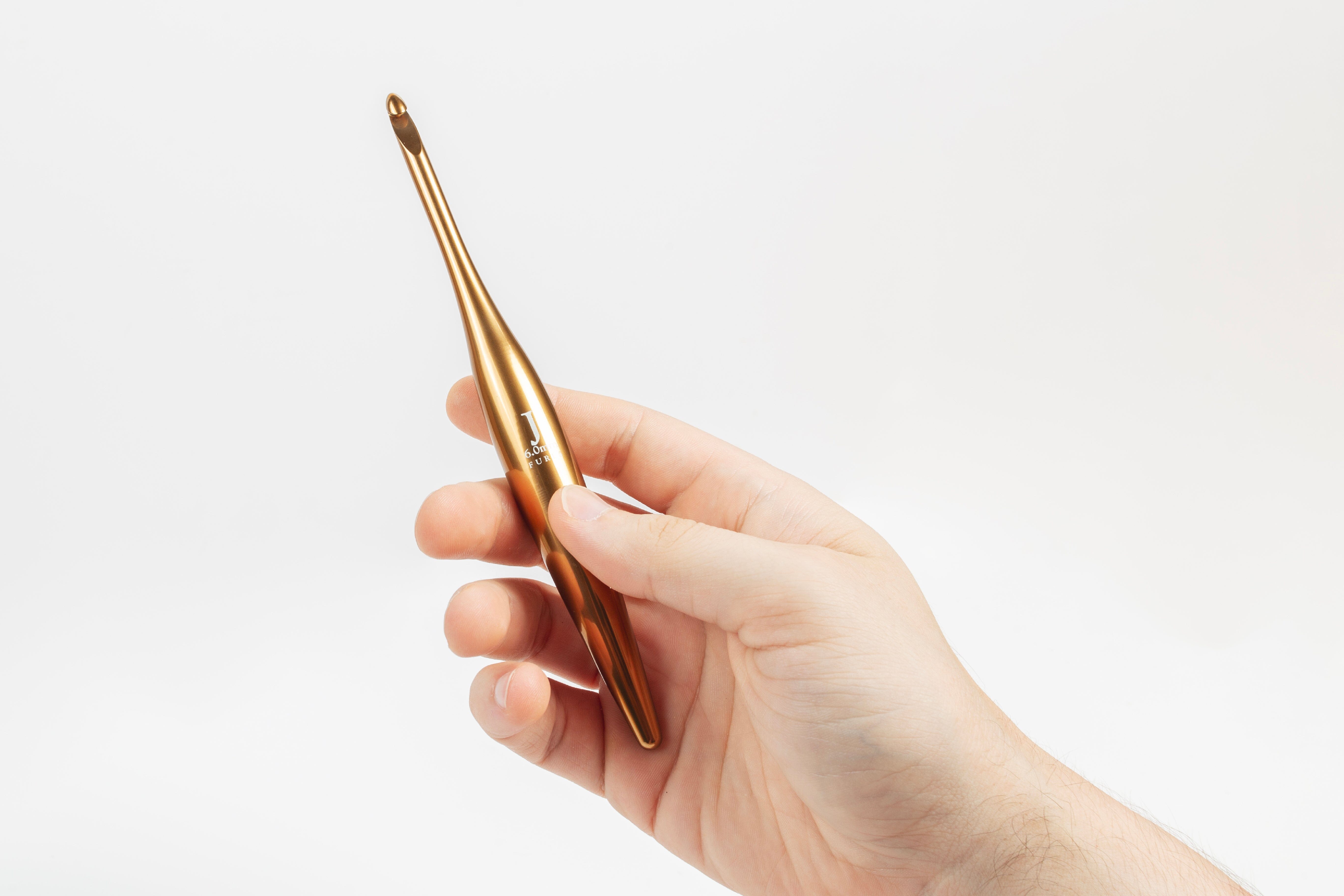 Bronze Streamline Metal Crochet Hooks Metal Streamline FurlsCrochet