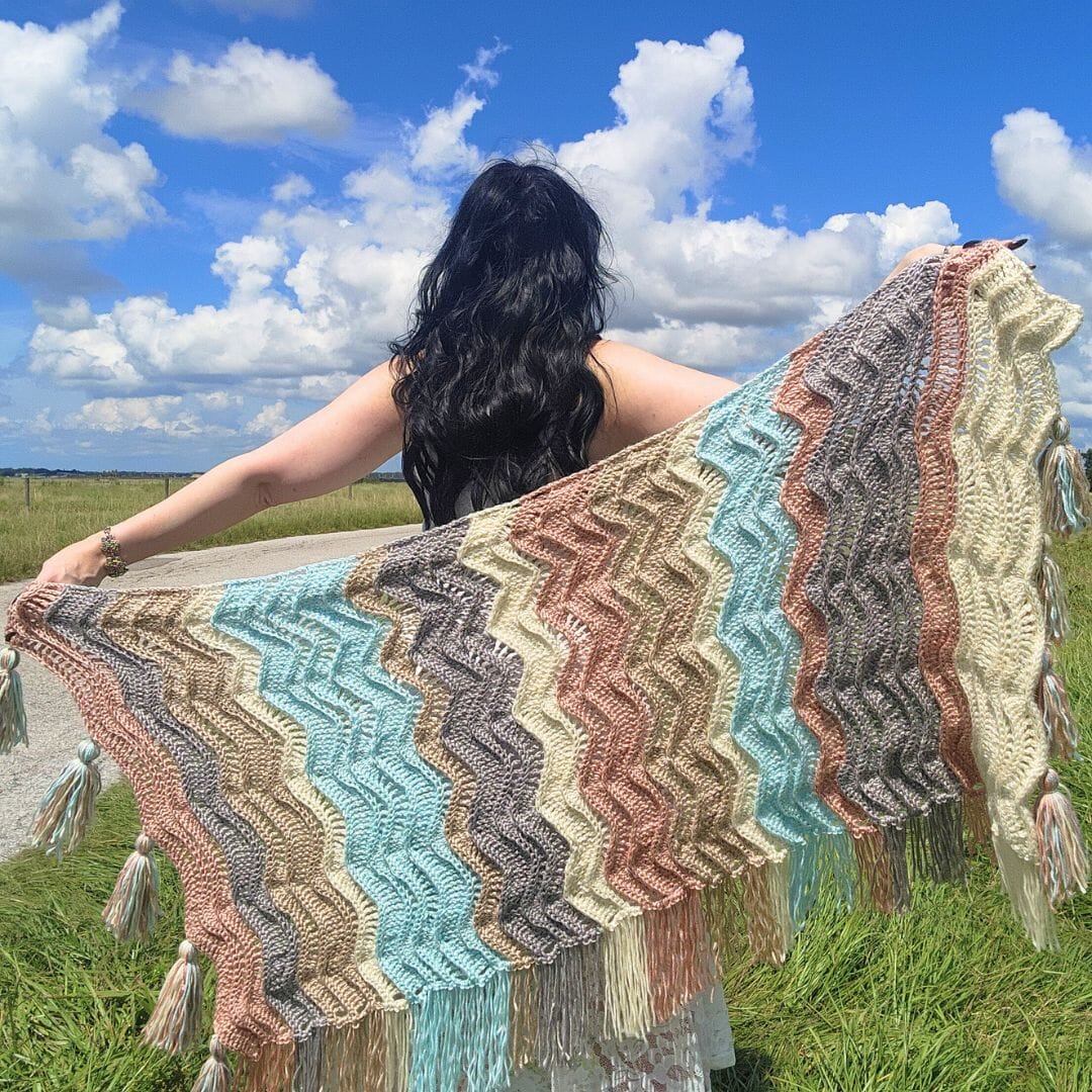 Hecate Shawl Wander Kit Wander Pattern Kit FurlsCrochet