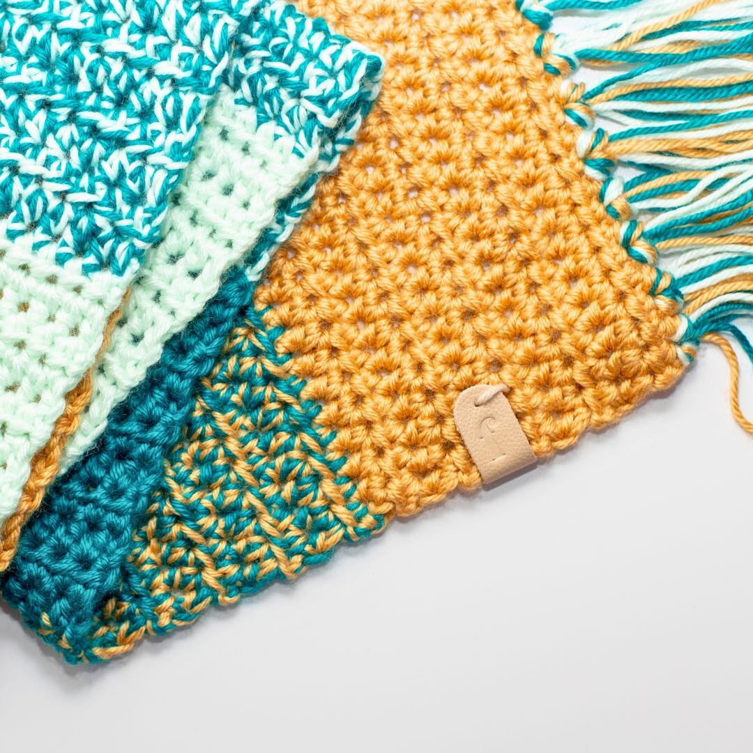 Scrappy Girl Scarf Wander Kit FurlsCrochet