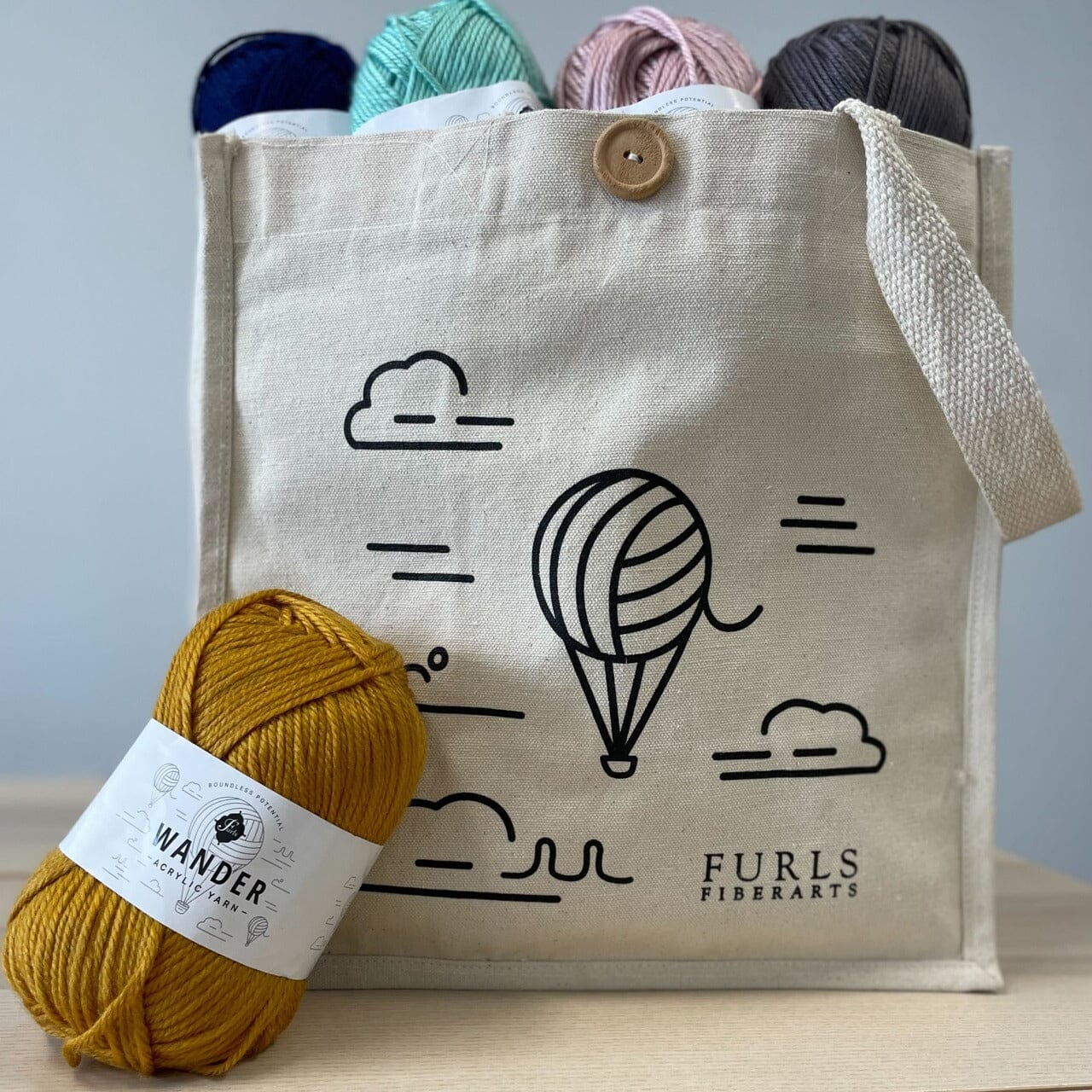 Diamond Drift Cardigan Kit Wander Pattern Kit FurlsCrochet