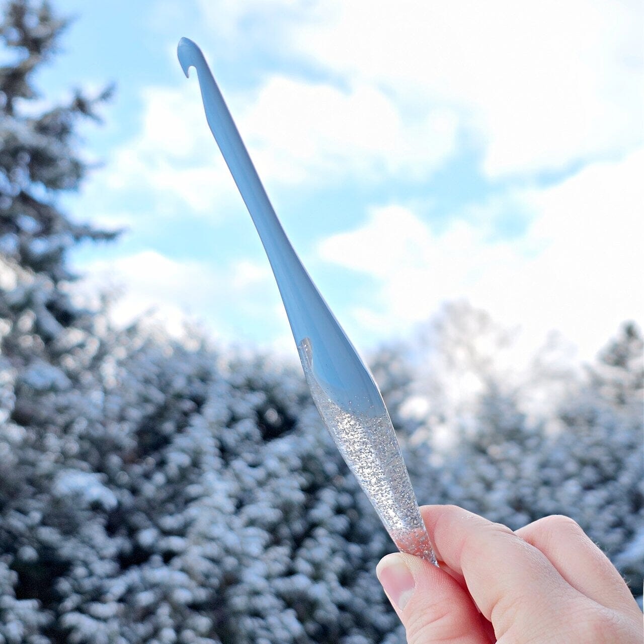 Wonderland Streamline Glitter Crochet Hooks Glitter Streamline FurlsCrochet