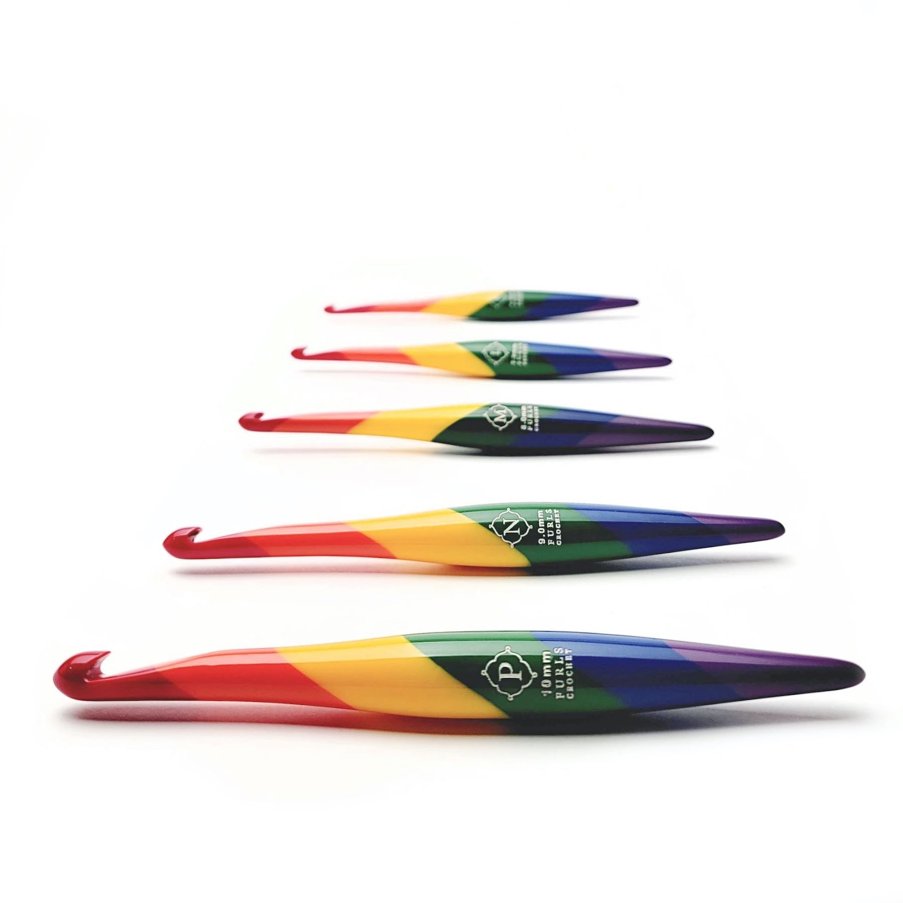 Streamline Pride Crochet Hooks FurlsCrochet