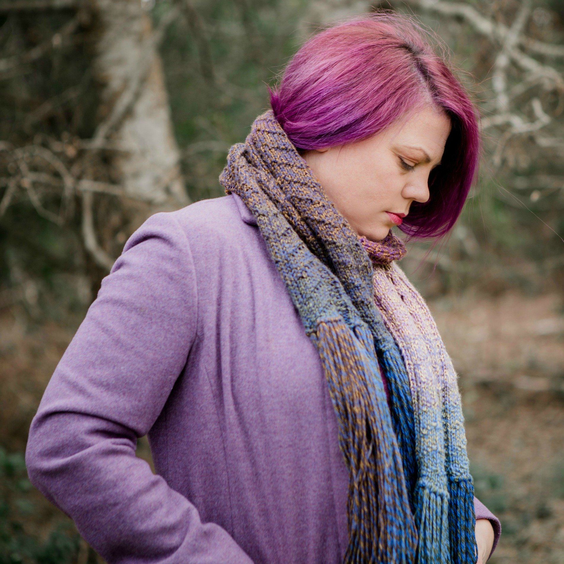 Free Knit Scarf Pattern- Chrisandra