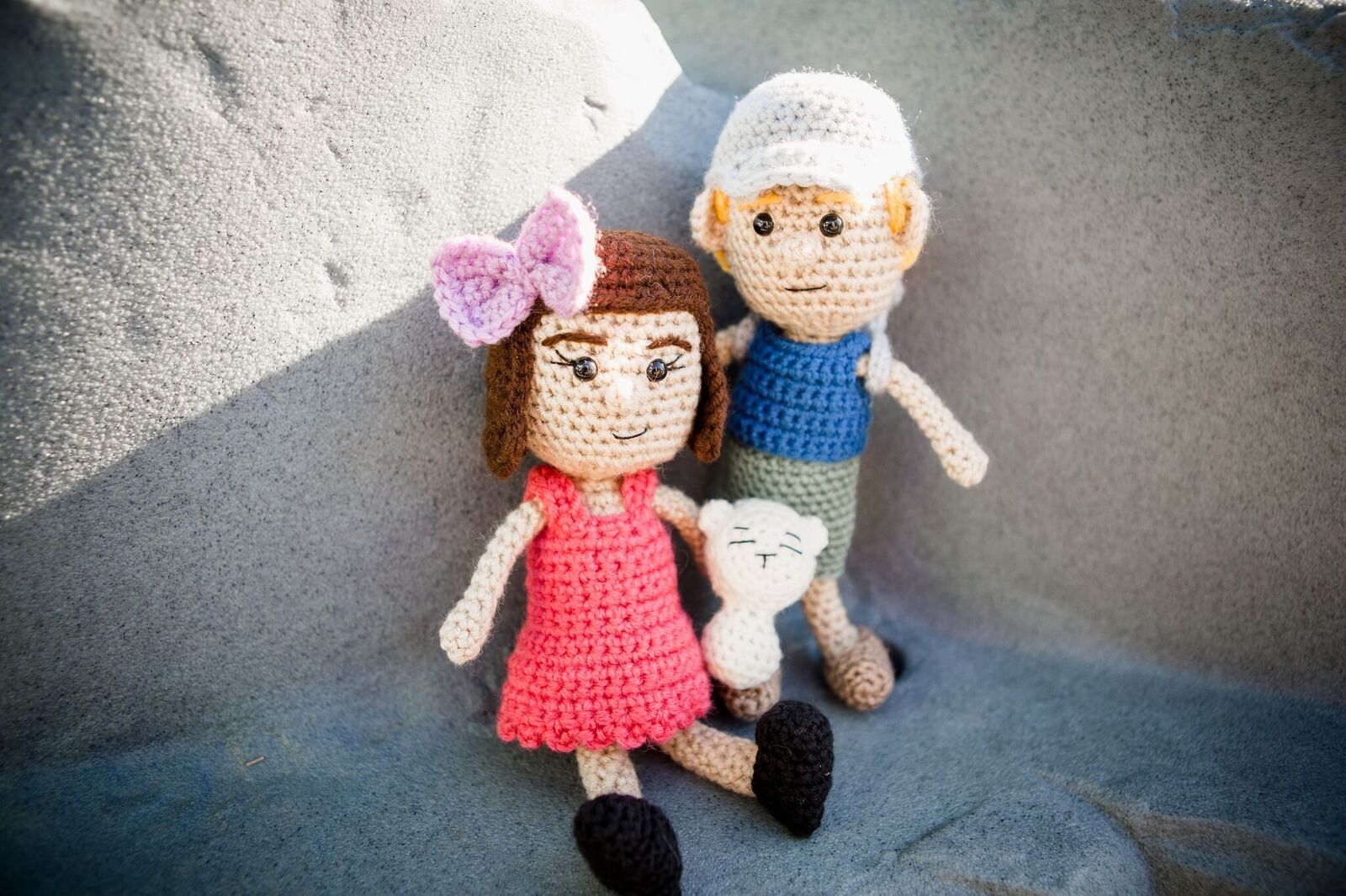 February Amigurumi CAL - Boy and Girl Dolls - Week Two