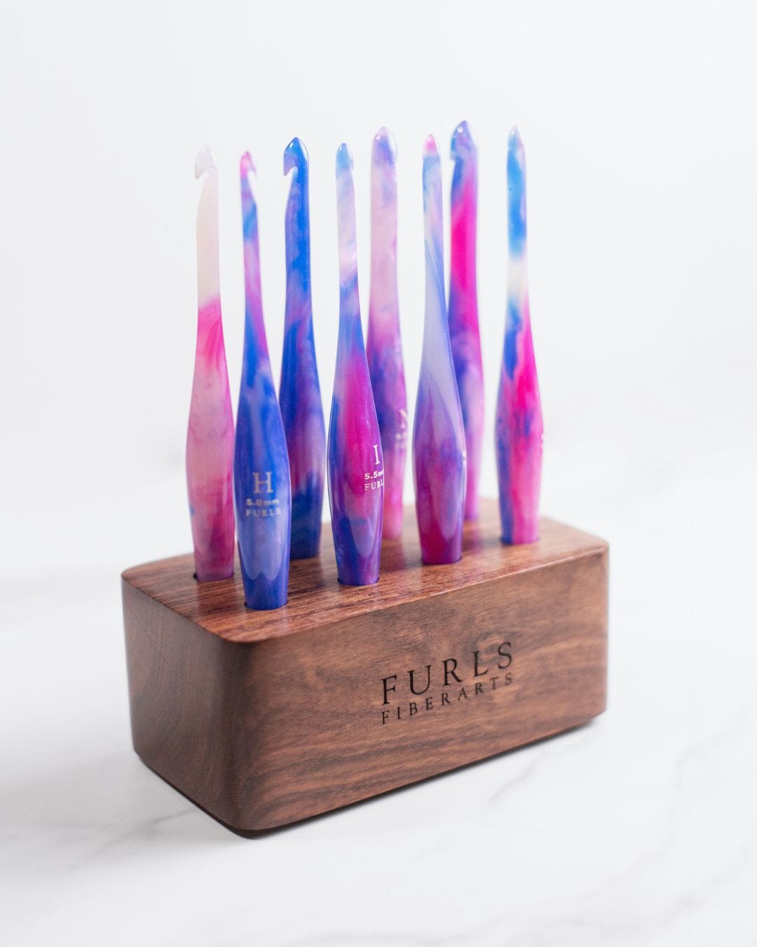 Limited Edition Cotton Candy Streamline Resin Crochet Hooks FurlsCrochet 
