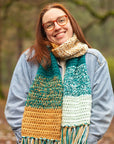 Scrappy Girl Scarf Wander Kit FurlsCrochet 